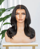 Natural Hairline Wavy Lace Front Wigs